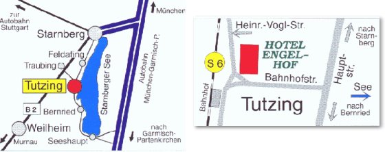 Hotel Engelhof - Anfahrtsplan